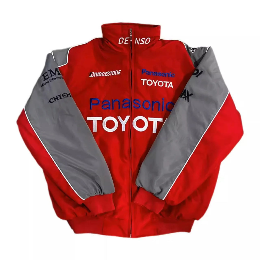 Team Racing Suit Embroidery Racing Suit Cycling Suit Motorcycle Suit Embroidered Casual Cotton Suit Racing Suit