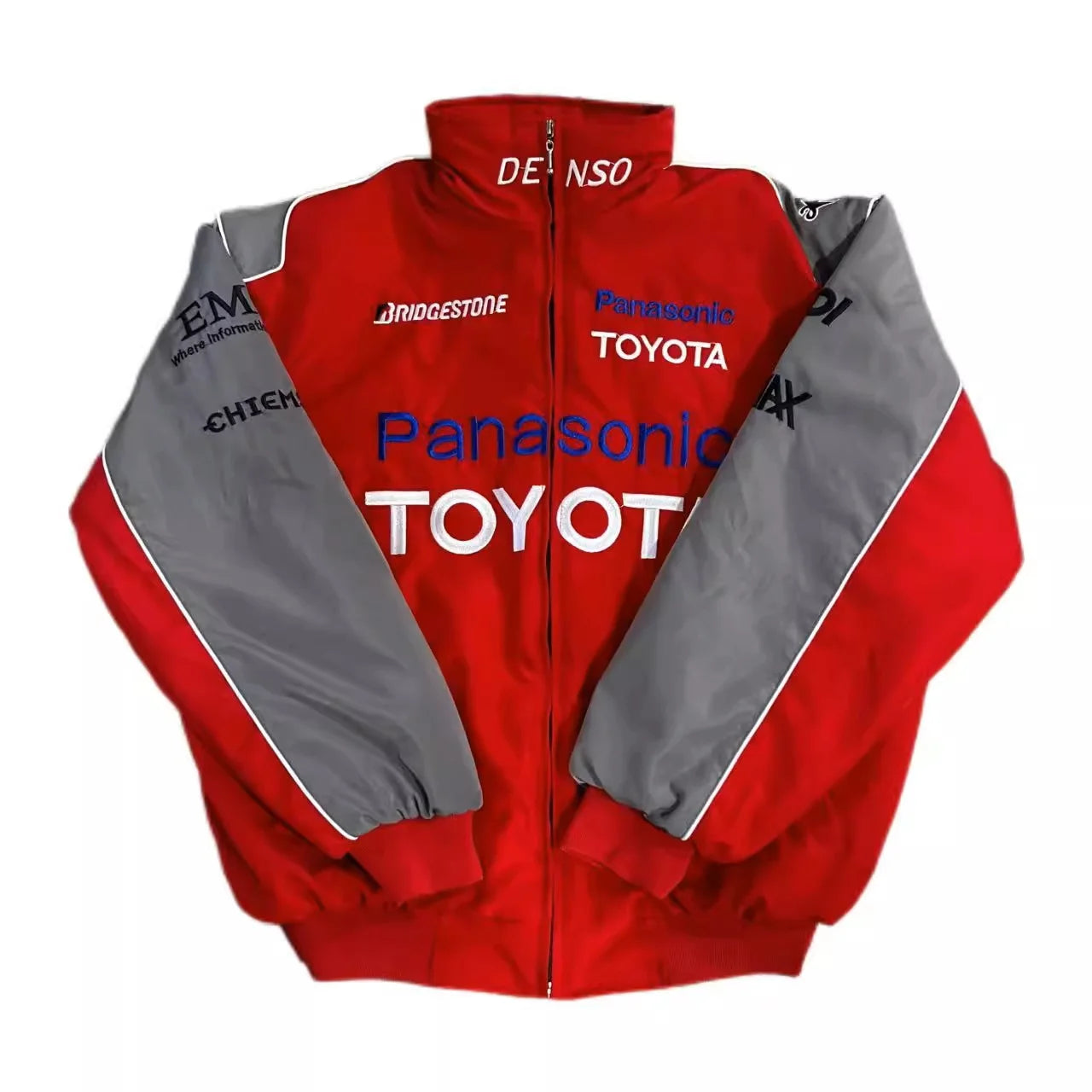 Team Racing Suit Embroidery Racing Suit Cycling Suit Motorcycle Suit Embroidered Casual Cotton Suit Racing Suit