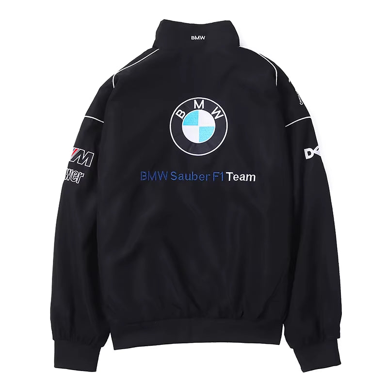 BMW Sauber F1 Team Racing Suit Men Leisure Spring Autumn Jacket Embroidery Lady Windproof Motorcycle Uniform Coat Trend Jacket