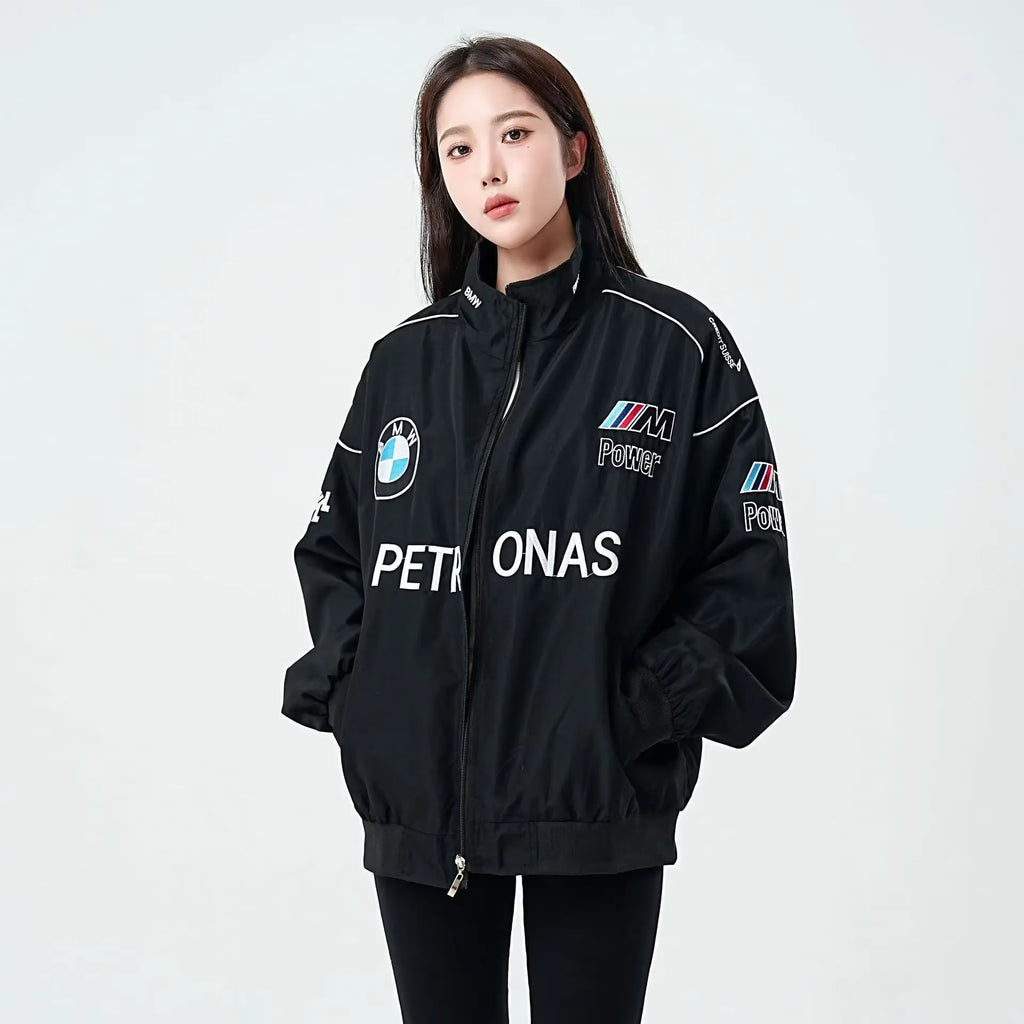 BMW Sauber F1 Team Racing Suit Men Leisure Spring Autumn Jacket Embroidery Lady Windproof Motorcycle Uniform Coat Trend Jacket
